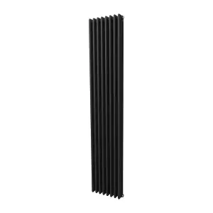 Nes Home 1800 X 380 mm Triple Column Matte Black Radiator