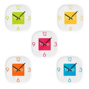 Maison by Premier Arco Orange Wall Clock