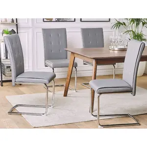 Encinal Upholstered Dining Chair (Set of 2) Grey