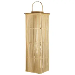 Lantern BALABAC Wood Light Wood