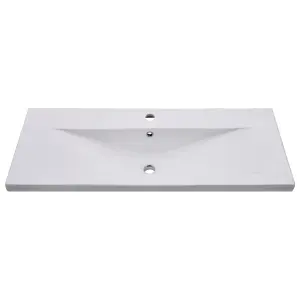 Built-in Basin 101x39.5x18.5 cm Ceramic White