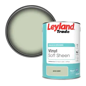 Leyland Trade Vinyl Soft Sheen Walls & Ceilings Emulsion Paint (2010-G50Y) - 5L