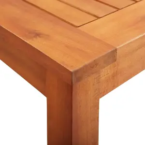 Berkfield Garden Table 88x88x74 cm Solid Acacia Wood