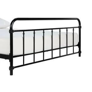 Aanya Bed Frame Matte Black / Kingsize (5')