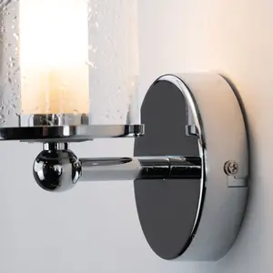 Frosted Glass 3.5W LED Bathroom Wall Light