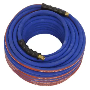 Sealey Air Hose 30m x 8mm with 1/4"BSP Unions Extra Heavy-Duty