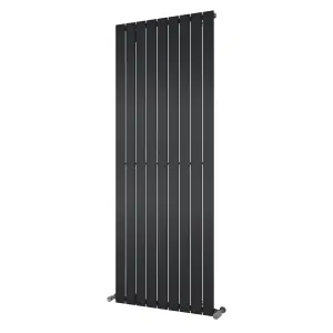 Ximax Vertirad HW1800670A Anthracite Gas Vertical Designer panel 4386BTU Radiator, (W)670mm x (H)1800mm