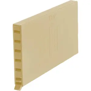 HomeSmart Buff Brick Weep Vents, Pack of 5 - 100mm x 64mm x 10mm, Ideal for Wall Ventilation