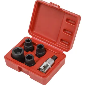 Premium 5 Piece Brake Caliper Socket Set for Bendix & Girling Brakes