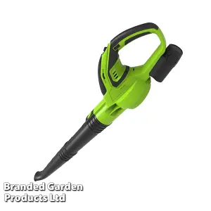 Garden Gear 12V Cordless Leaf Blower 2000mAh Battery & Charger 220km/h Blowing Speed Lightweight Fast Charge