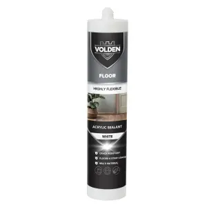 Volden White Laminate or timber Floor Sealant, 280ml