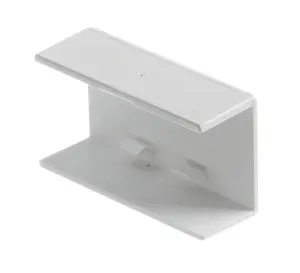 MK White (H)25mm (W)16mm Trunking coupler