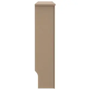 Berkfield Radiator Cover 112x19x81 cm MDF