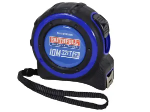 Faithfull  Trade Tape Measure 10m/33ft (Width 25mm) FAITM1025MI