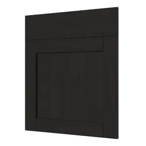 GoodHome Verbena Matt charcoal Shaker Door & drawer 600mm