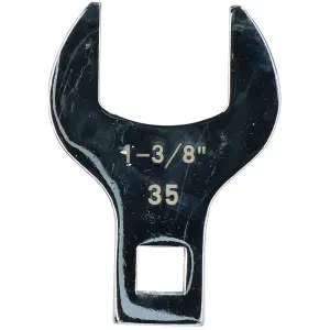 35mm (1 3/8") Crowfoot Wrench 1/2" Drive Crows Feet Spanner for Torque Wrenches