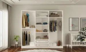 CLEMENT 6 Door 2 Drawer Wardrobe