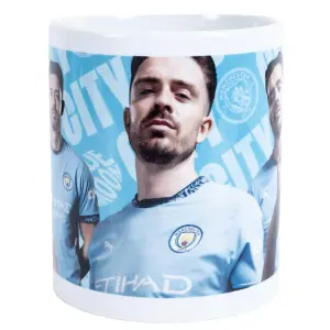 Manchester City FC Grealish Mug White/Blue/Black (9cm x 8cm)