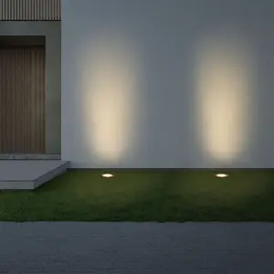 Luminosa Incasso LED Outdoor Recessed Ground Light Stainless steel, Warm-White 3000K, IP65-IP67