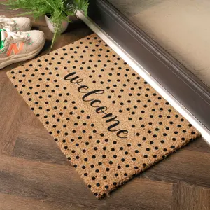 Welcome Coir Doormat (60 x 40cm)