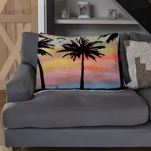 Palm Trees at Sunset (Blanket) / Default Title