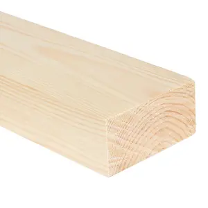 4x2 Inch Planed Timber  (L)900mm (W)94 (H)44mm Pack of 2