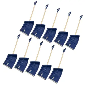 10 Snow Leaf Grass Shovel Scoop Remover Removal Clearer Clearing Sml Handle