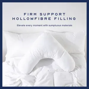 Snuggledown V Shape Pregnancy Firm Support Pillow 1 Pack