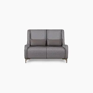 Emelda Grace Phluid Small Sofa - Dark Grey