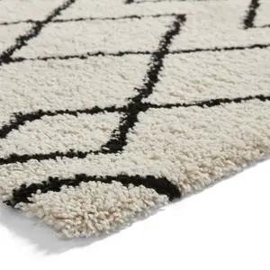 Royal Nomadic A638 White/Black Rug 120 x 170