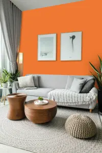 Leyland Trade Vinyl Soft Sheen Walls & Ceilings Emulsion Paint Bright Red Orange (RAL 2008) - 5L