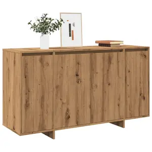 Gelula Sideboard 135 x 41 x 75 cm Engineered Wood Artisan oak