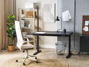 Adjustable Desk Electric Black KENLY