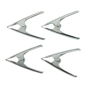 4 Pack 50mm Market Stall Spring Clips Tarpaulin Canvas Cover Table Stand Fixing