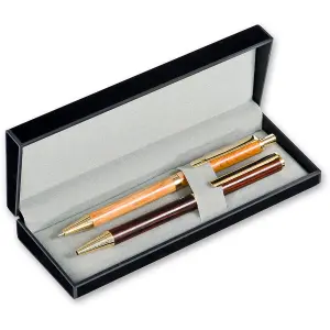 Artisan Black Velvet Double Pen Box