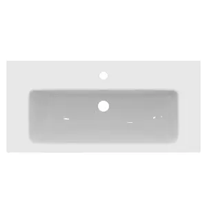 Ideal Standard i.life S Gloss White Rectangular Vanity Basin (W)80cm