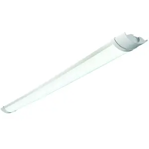 5ft 45W Daylight LED Ceiling Light IP65 Non Corrosive Batten 6500K 4000 Lumen