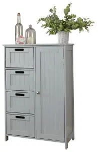 GFW Colonial Multi Cabinet Grey