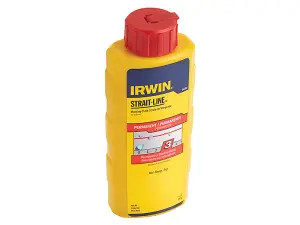 Irwin Strait-Line Red Chalk Refill 227g for Accurate Marking