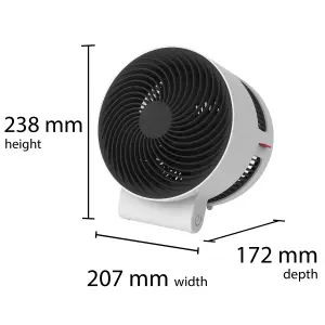 Boneco 8" 20W Desk fan