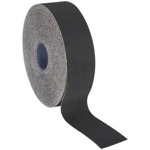 Premium Blue Twill Emery Roll - 50mm x 50m, 40 Grit - Flexible & Tear Resistant for Metal Finishing