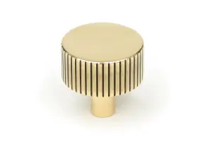 From The Anvil Aged Brass Judd Cabinet Knob - 32mm (No rose)