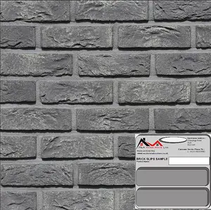 Brick Slip Samples - Country 630 Seal Grey