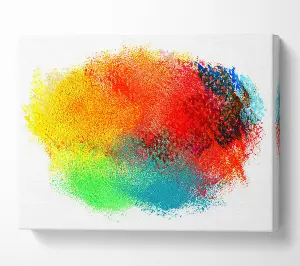 Powder Canvas Print Wall Art - Medium 20 x 32 Inches