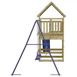 Berkfield Outdoor Playset Impregnated Wood Pine