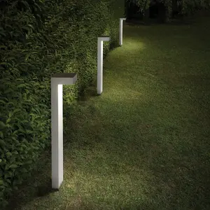 Luminosa Sirio  2 Light Outdoor Tall Bollard White IP44, G9