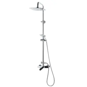 Mixer Shower Set with Rainshower HOWICK Silver