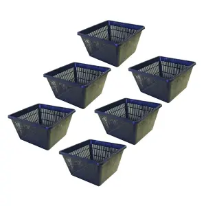 Pisces Pond Square Planting Basket 35 x 34 x 26cm -6 Pack