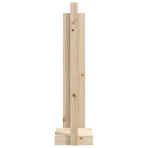 Log Holder 33.5x30x110 cm Solid Wood Pine