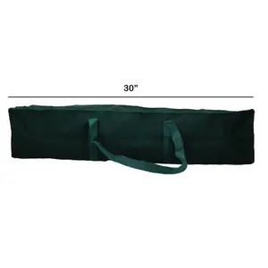 30" Heavy Duty Canvas Zipped Tool Carry Bag Storage Holder Fishing Camping